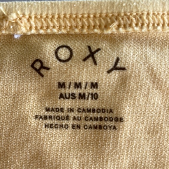 Roxy cheeky bottoms / yellow / M - Picture 4 of 4